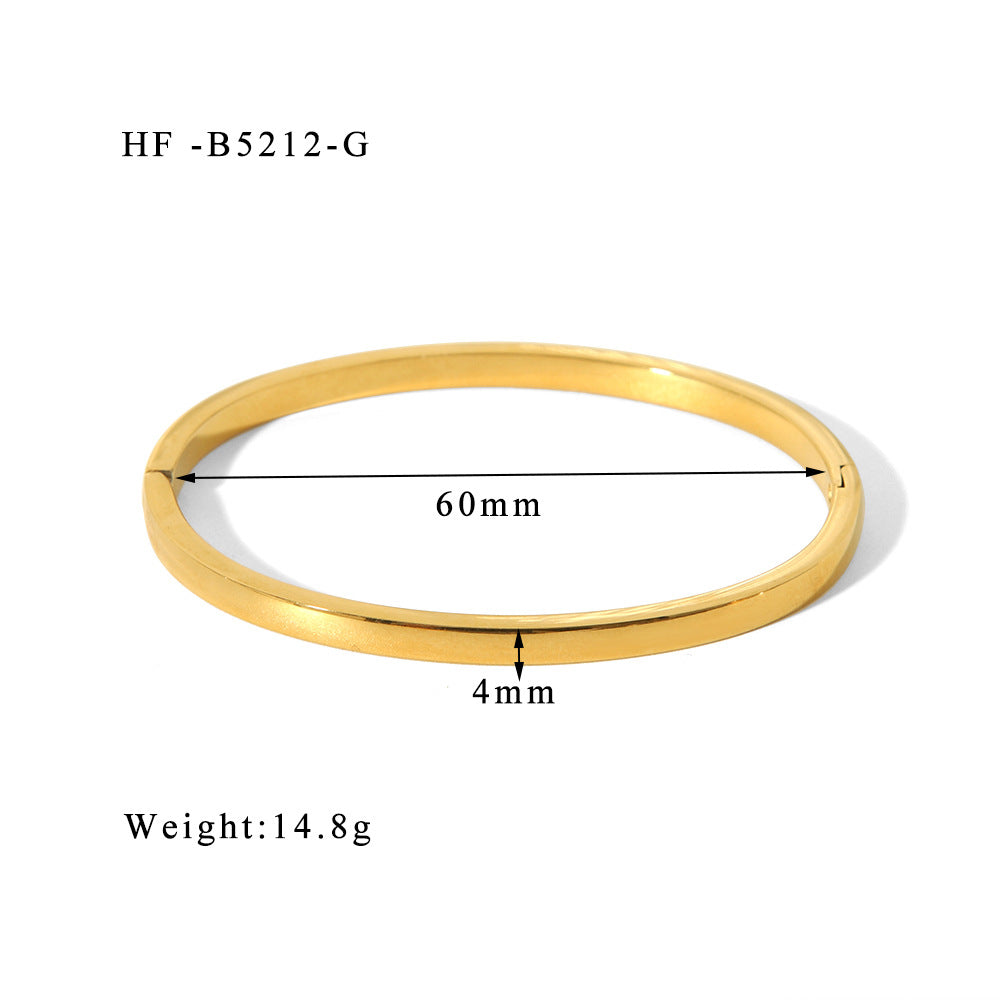 Brazalete dorado grabable